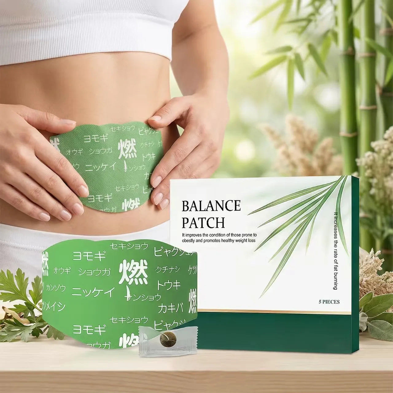Balance Patch - Japanese Herbal Wellness - 5pcs