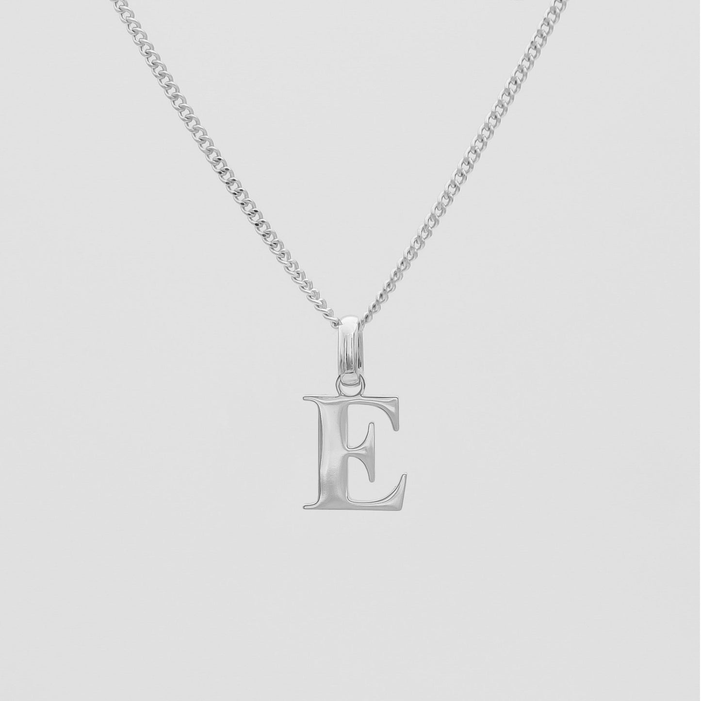 Elegant Initial Letter Necklace