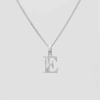 Elegant Initial Letter Necklace