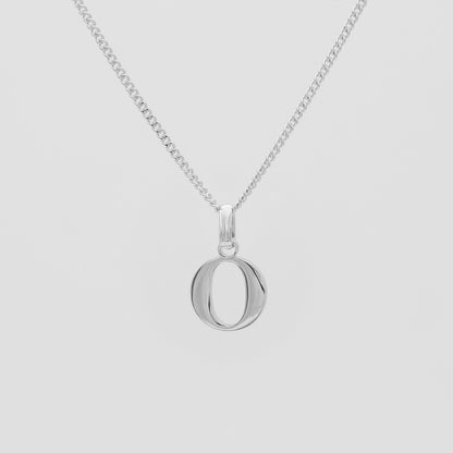 Elegant Initial Letter Necklace