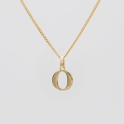 Elegant Initial Letter Necklace