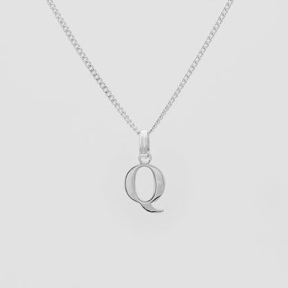 Elegant Initial Letter Necklace