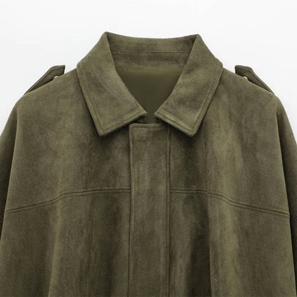 Bomber Suede Jacket