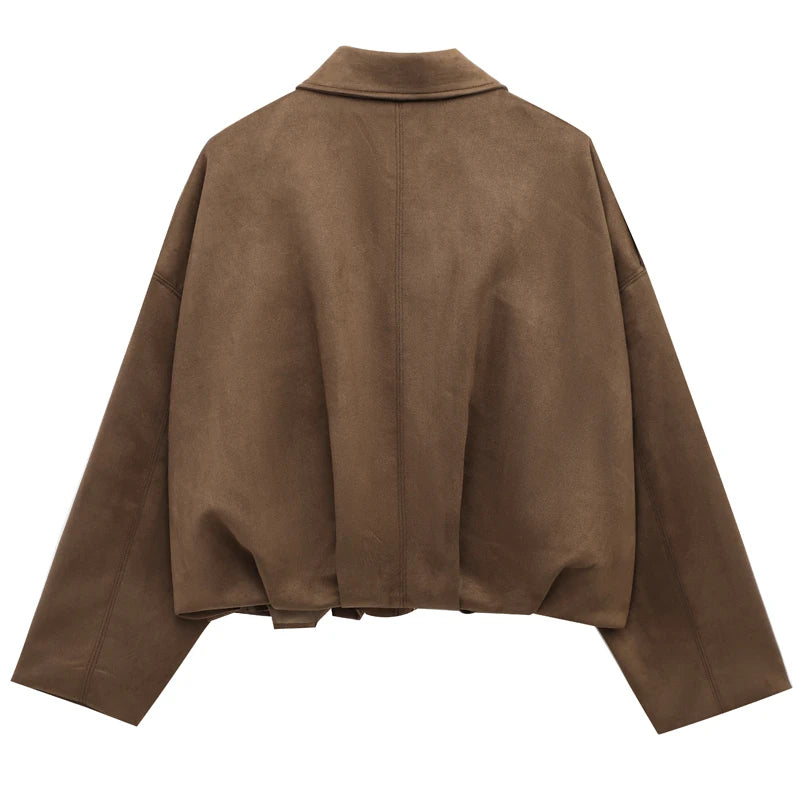 Bomber Suede Jacket