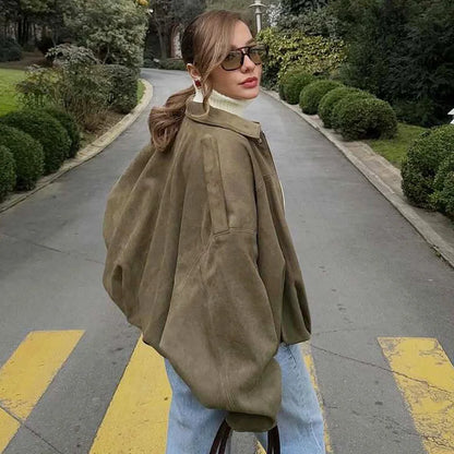 Bomber Suede Jacket
