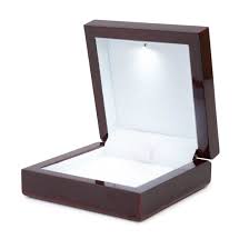 Premium Mahogany LED Gift Box