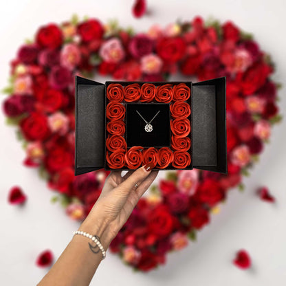 Love & Clover Necklace - 925 Sterling Silver