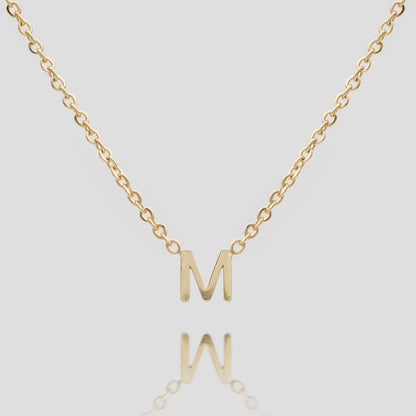 Classy Initial Letter Necklace