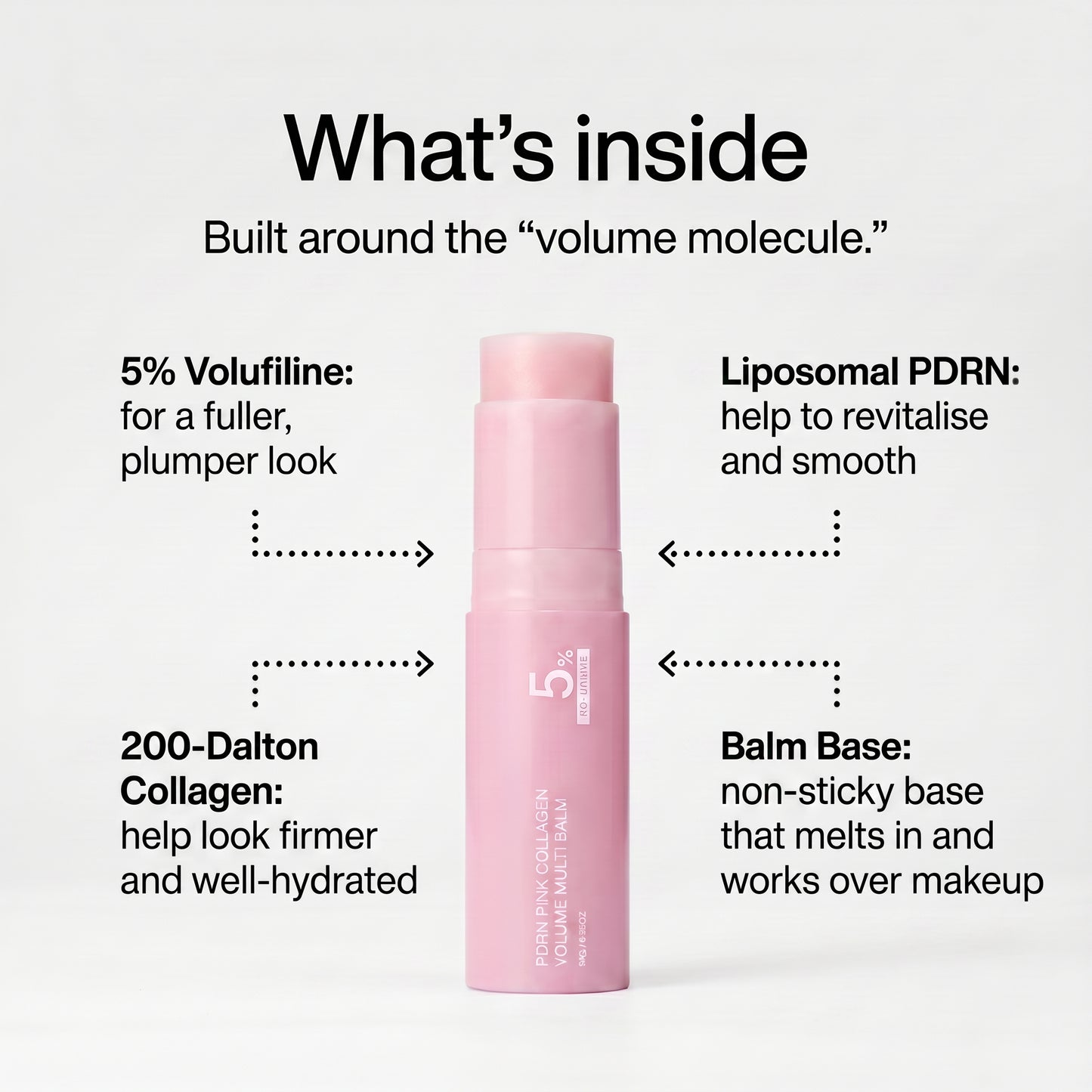 Pink Collagen Volume Multi Balm - Volufiline & PDRN